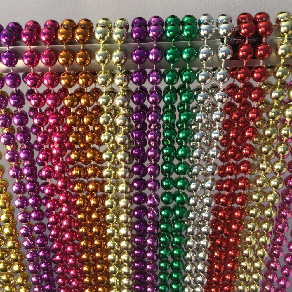 Mardi Gras beads